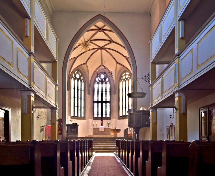 21 Kahla_St.Margarethen_Blick zum Chor